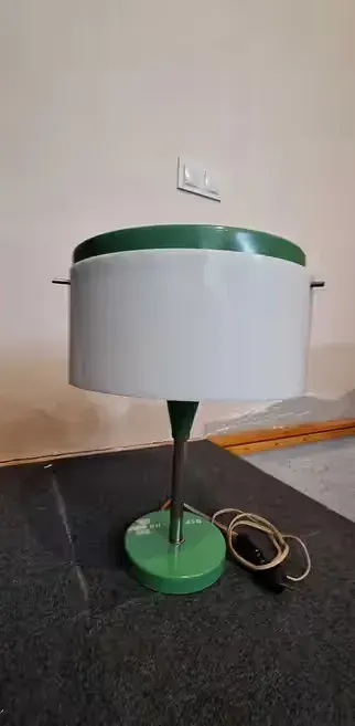Lampa ZAOS ST-2 na biurko lub nocna PRL lata 70 — praca Adam, Borkowo