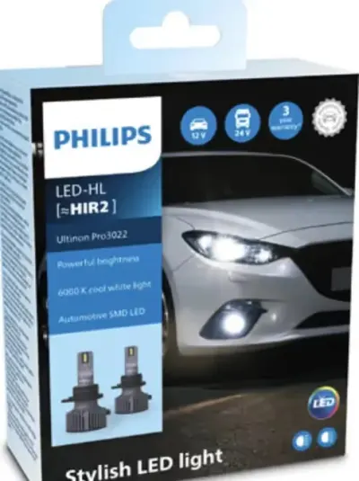 LED hir2 Philips ULTINON PRO 3022 opel toyota PX22d 9012 — praca Piotr, Łódź