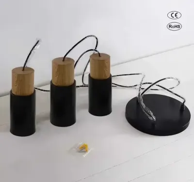 ouglres 3-punktowa lampa wisząca w stylu vintage — praca Adam, Radzionków