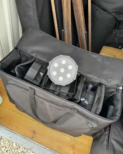 Reflektory Led 7x10W RGBW_ 18 szt_ + torby gratis — praca Radek, Warszawa