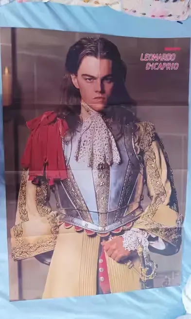 bardzo duźy plakat Leonardo Di Caprio z "Bravo" z Niemiec — praca Anna, Przemyśl